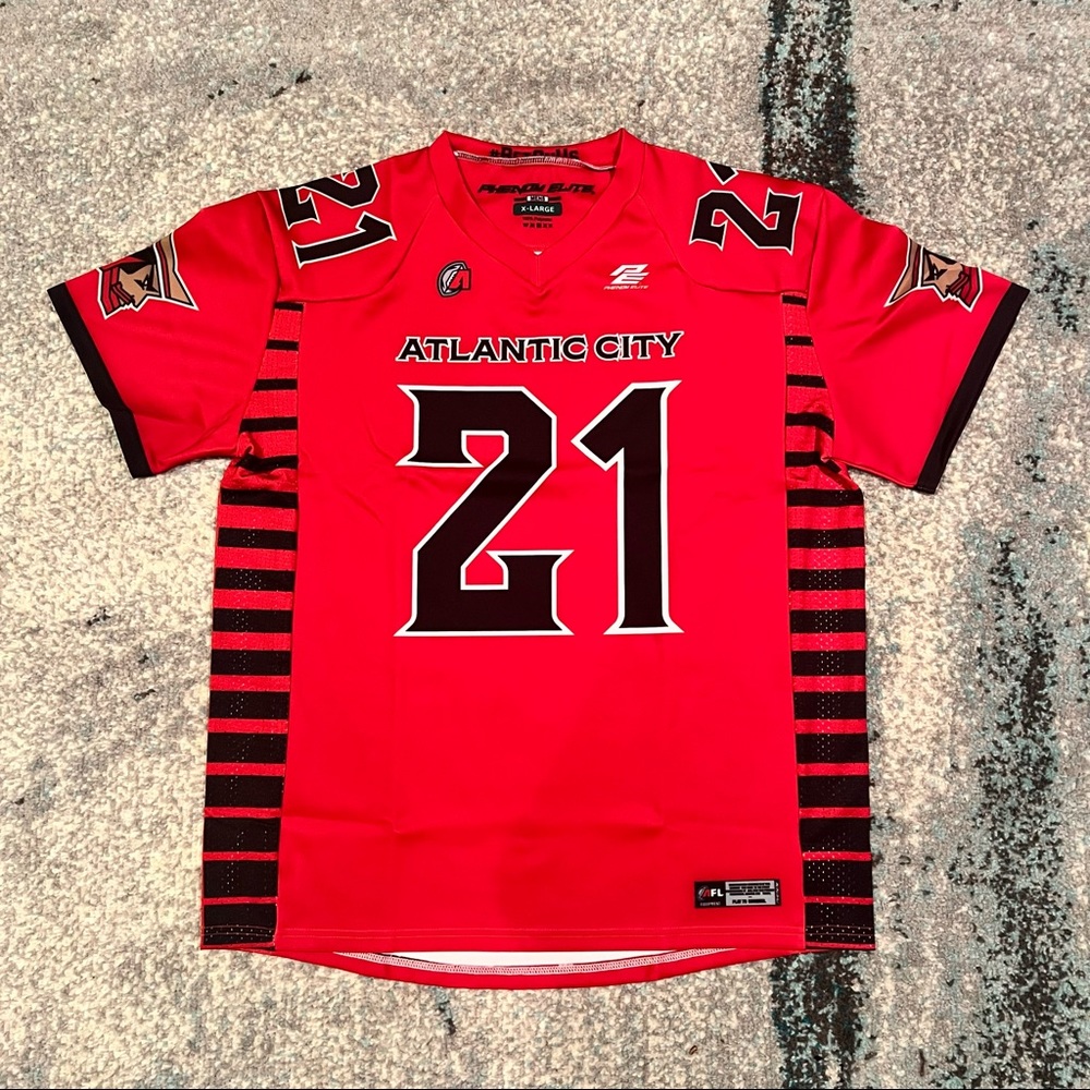 Rare Atlantic City Blackjacks Jersey